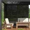 Panel Żaluzjowy Regulowany 123 cm - Pergola tarasowa MIRADOR Classic i Premium 111 - Antracyt